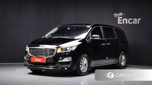 Kia The New Carnival 2018 Черный из Кореи