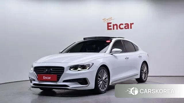 Hyundai Grandeur IG 2018 Белый из Кореи
