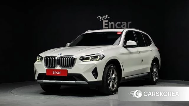 BMW X3 (G01) 2022 Белый из Кореи