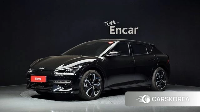 Kia EV6 2023 Черный из Кореи