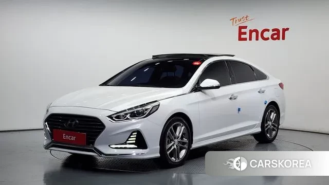 Hyundai Sonata New Rise 2018 Белый из Кореи