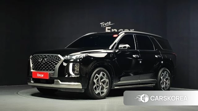 Hyundai Palisade 2021 Черный из Кореи