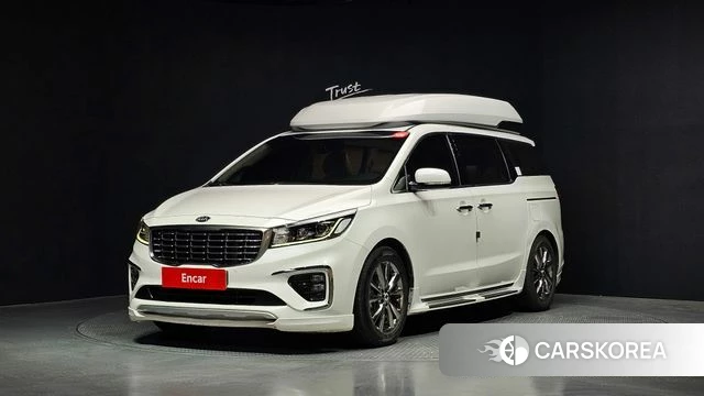 Kia The New Carnival 2018 Белый из Кореи