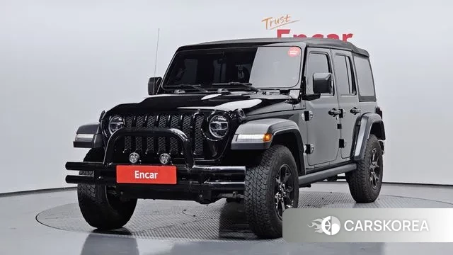 Jeep Wrangler (JL) 2021 Черный из Кореи