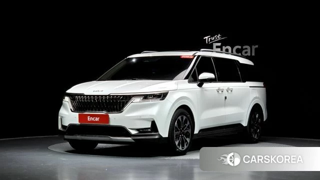 Kia Carnival 4th generation 2023 Белый из Кореи