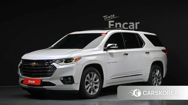 Chevrolet (GM Daewoo) Traverse 2020 Белый из Кореи
