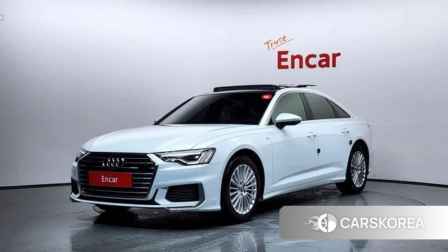 Audi A6 (C8) 2020 Белый из Кореи