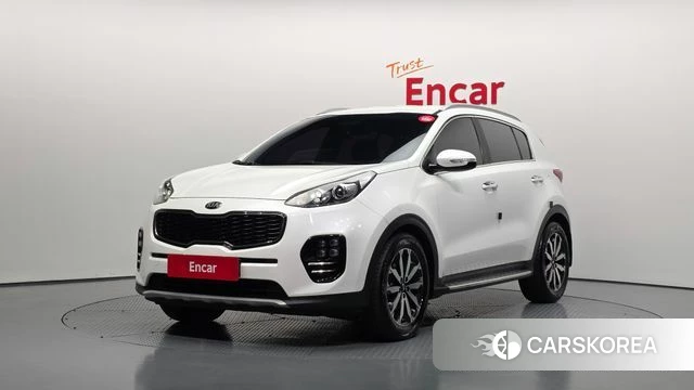 Kia Sportage 4th Generation 2018 Белый из Кореи