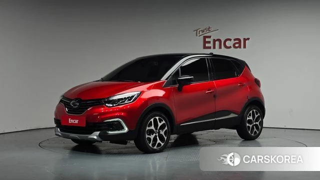 Renault Korea (Samsung) New QM3 2018 Красный из Кореи