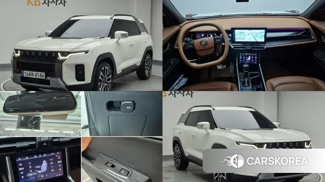 Ssangyong Torres 2023 Белый из Кореи