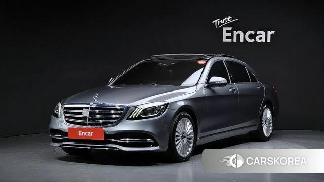 Mercedes-Benz S-Class W222 2019 Серый из Кореи