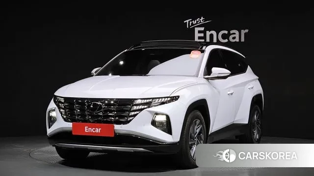 Hyundai Tucson Hybrid (NX4) 2020 Белый из Кореи