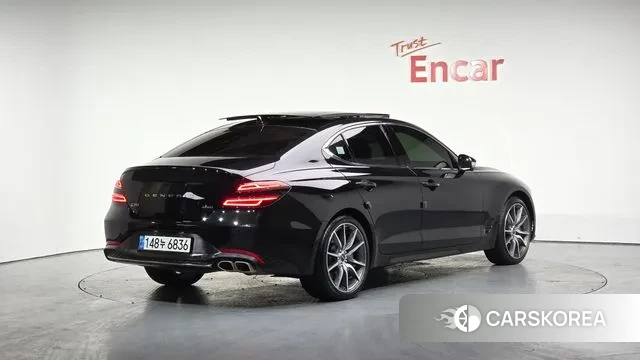 Genesis The New G70 2022 Черный из Кореи