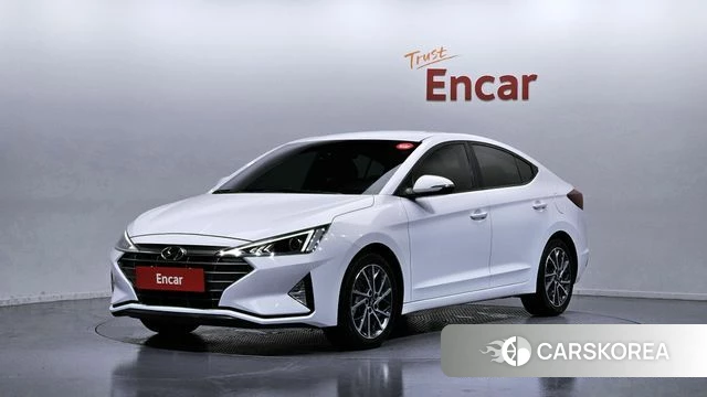Hyundai The New Avante AD 2018 Белый из Кореи