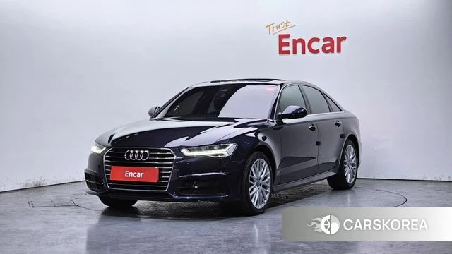Audi New A6 2018 Синий из Кореи