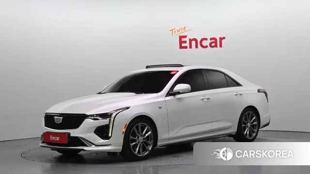 Cadillac CT4 2020 Белый из Кореи