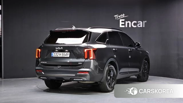 Kia The New Sorento 4th Generation 2025 Серый из Кореи