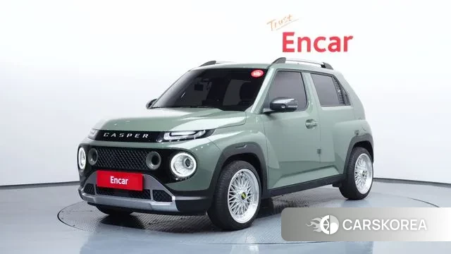 Hyundai Casper 2021 Светло-зеленый из Кореи