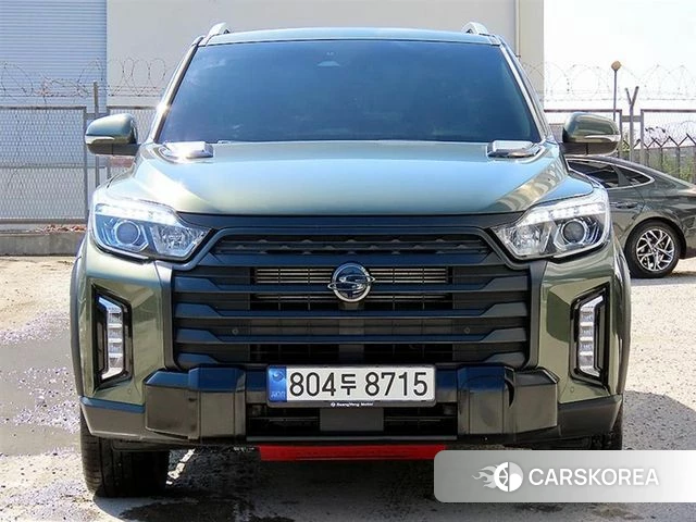 Ssangyong The New Rexton Sport 2022 Зеленый из Кореи