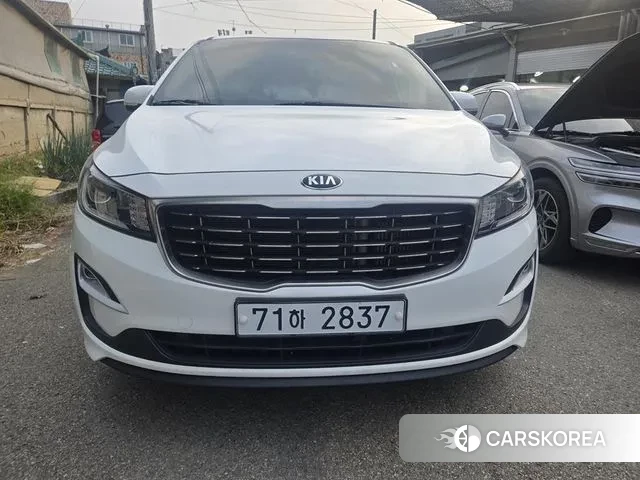 Kia The New Carnival 2019 Белый из Кореи