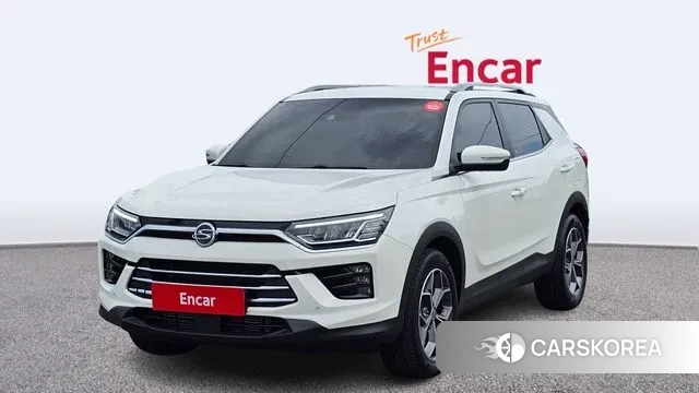 Ssangyong Beautiful Korando 2022 Белый из Кореи