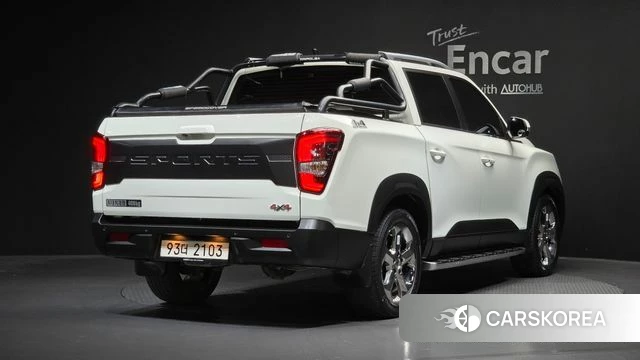 Ssangyong The New Rexton Sport 2021 Белый из Кореи