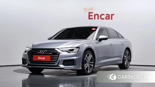 Audi A6 (C8) 2022 Серебряный из Кореи