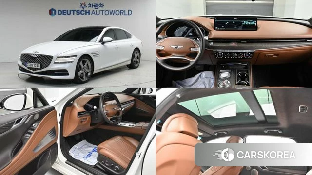 Genesis G80 (RG3) 2020 Белый из Кореи
