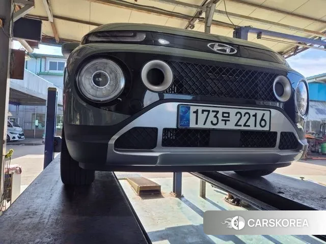 Hyundai Casper 2023 Темно-зеленый из Кореи