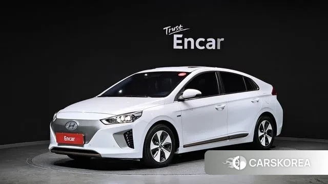 Hyundai Ionic Electric 2018 Белый из Кореи