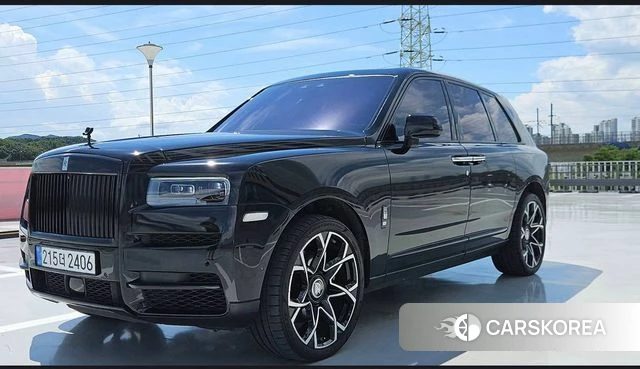 Rolls-Royce Cullinan 2020 Черный из Кореи