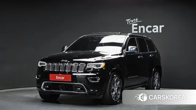 Jeep Grand Cherokee 2021 Черный из Кореи
