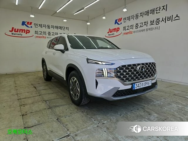 Hyundai The New Santa Fe 2023 Белый из Кореи