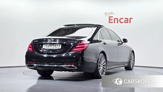 Mercedes-Benz S-Class W222 2018 Черный из Кореи