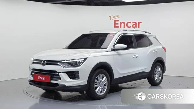 Ssangyong Beautiful Korando 2019 Белый из Кореи