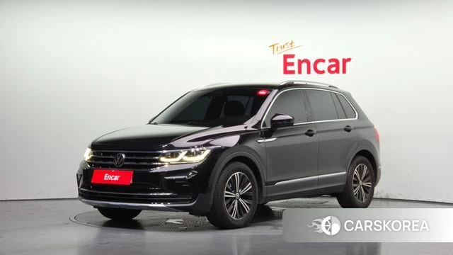 Volkswagen Tiguan second Generation 2022 Черный из Кореи