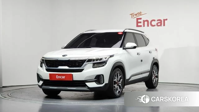Kia Seltos 2021 Белый из Кореи