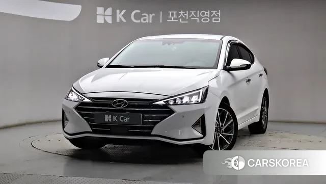 Hyundai The New Avante AD 2019 Белый из Кореи