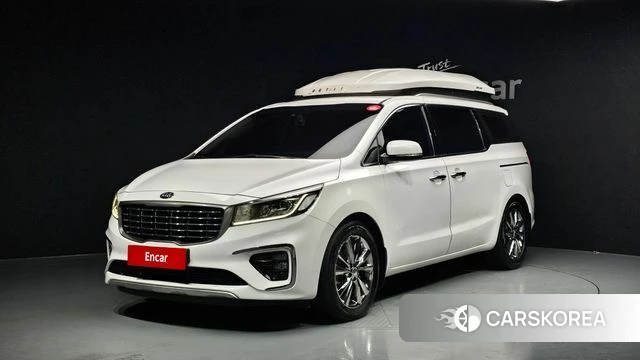 Kia The New Carnival 2018 Белый из Кореи