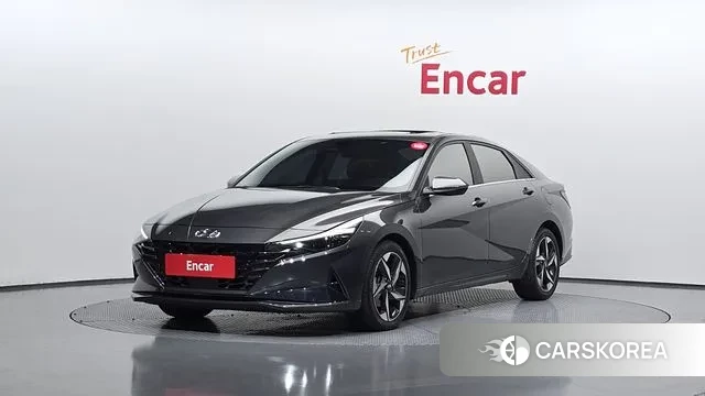 Hyundai Avante (CN7) 2020 Серый из Кореи