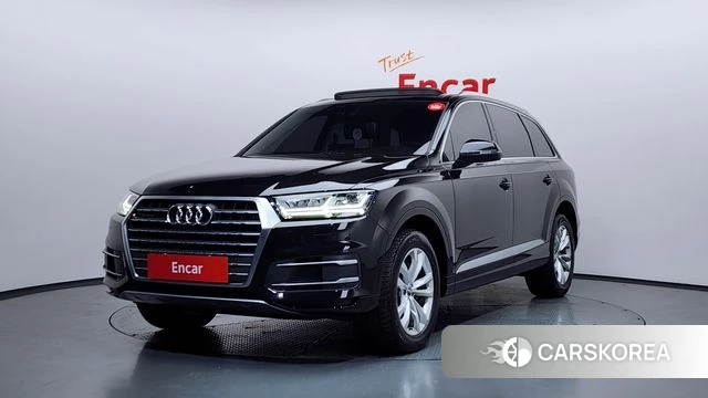 Audi Q7 (4M) 2019 Черный из Кореи