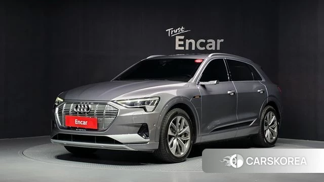Audi e-Tron 2023 Серый из Кореи