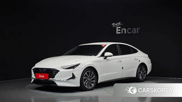 Hyundai Sonata (DN8) 2019 Белый из Кореи