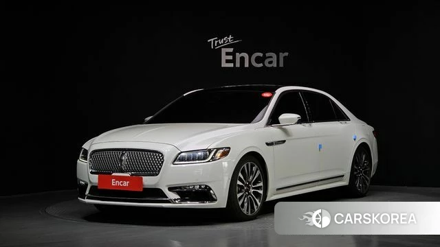 Lincoln Continental 10th Generation 2020 Белый из Кореи