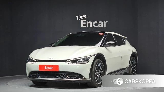 Kia EV6 2021 Светло-зеленый из Кореи