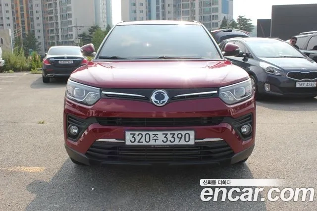 Ssangyong Berry New Tivoli 2020 Красный из Кореи