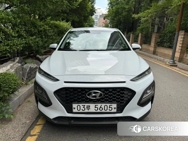 Hyundai Kona 2018 Белый из Кореи