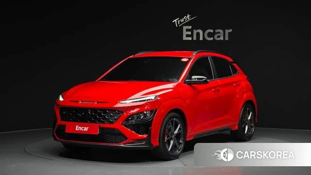 Hyundai The New Kona 2021 Красный из Кореи