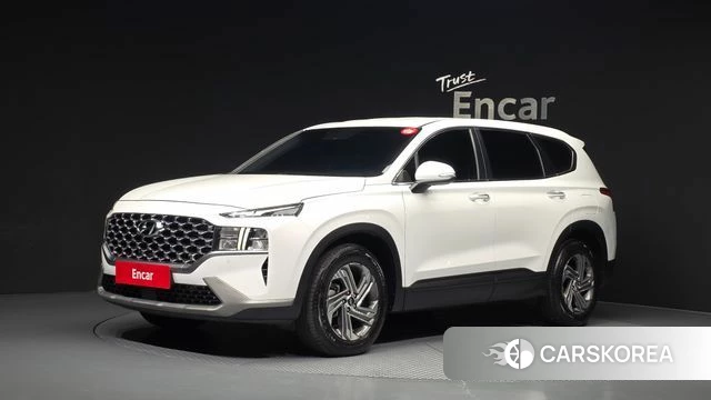 Hyundai The New Santa Fe 2021 Белый из Кореи