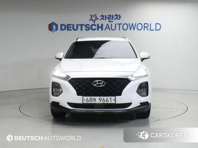 Hyundai Santa Fe TM 2019 Белый из Кореи